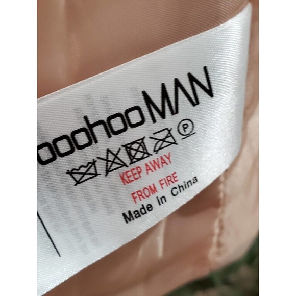 Boohoo Man Mens Beige Sleeveless Pockets Full Zipper Casual Vest Size Large - Picture 13 of 16